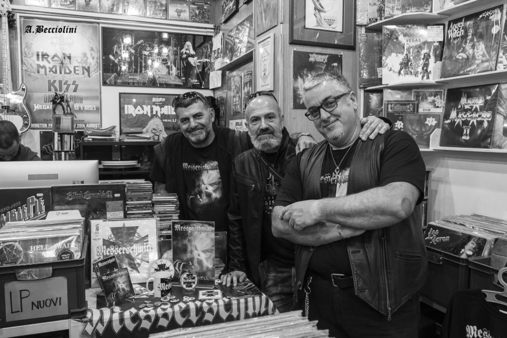 Presentazione nuovo CD Messerschmitt Raising hell presso Ace Records