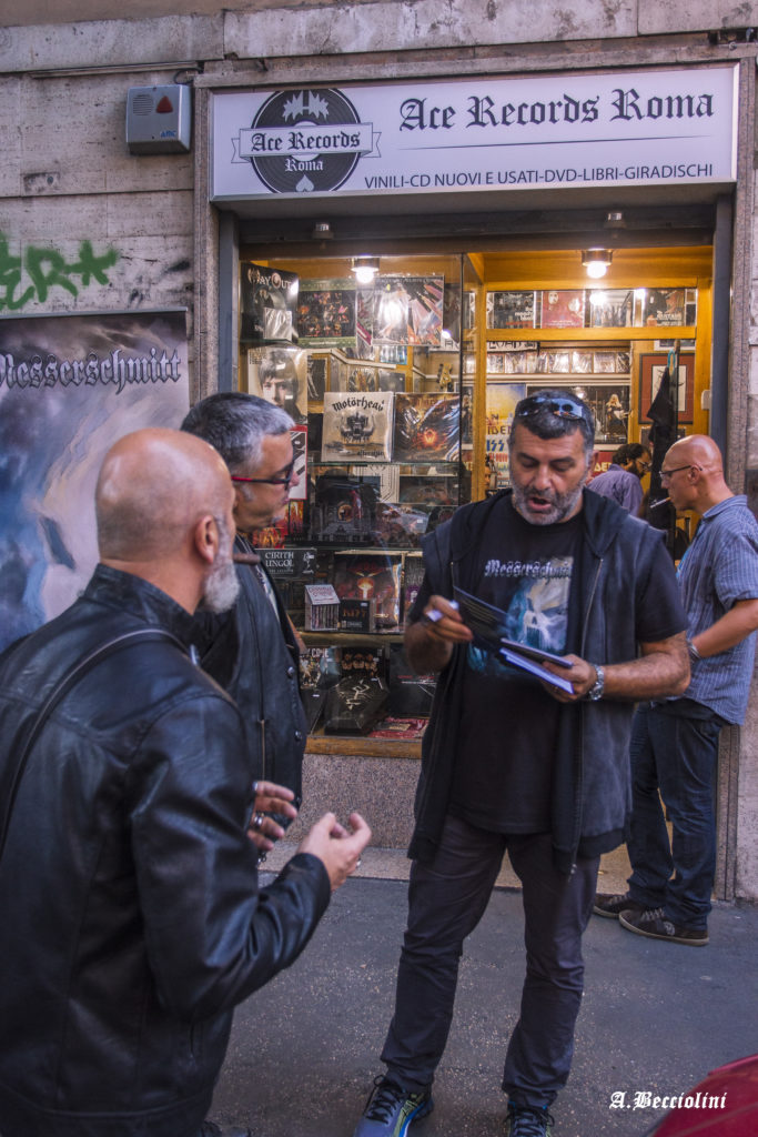 Presentazione nuovo CD Messerschmitt Raising hell presso Ace Records