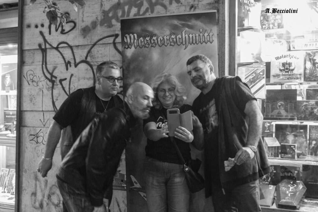 Presentazione nuovo CD Messerschmitt Raising hell presso Ace Records