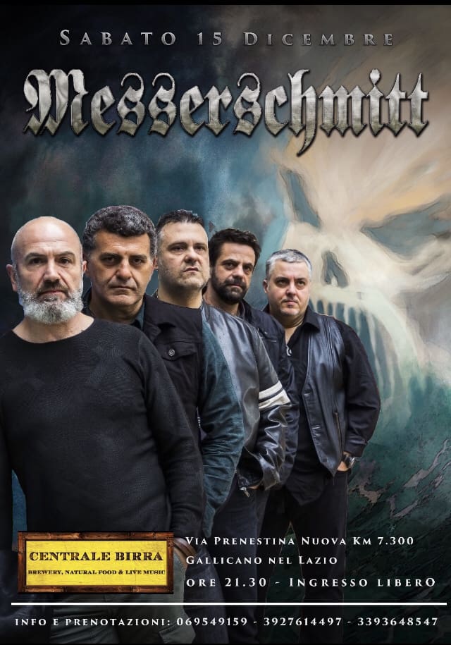 Sabato 15 dicembre 2018 Messerschmitt live a Gallicano (FR)