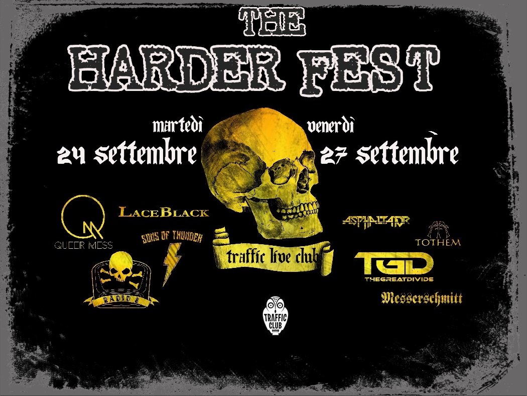 The Harder Fest – Messerschmitt live Venerdì 27 settembre al Traffic club